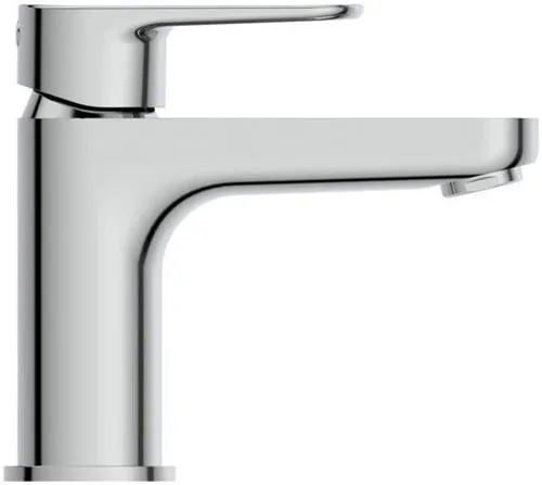 Robinetterie de lavabo Ideal Standard IS Cerafine O, H80, sans garniture d'évacuation, portée 114 mm, chromé