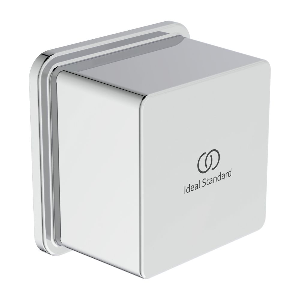 Coudé de raccordement Idealrain Ideal Standard, angulaire, chromé, pour flexible de douche G1/2