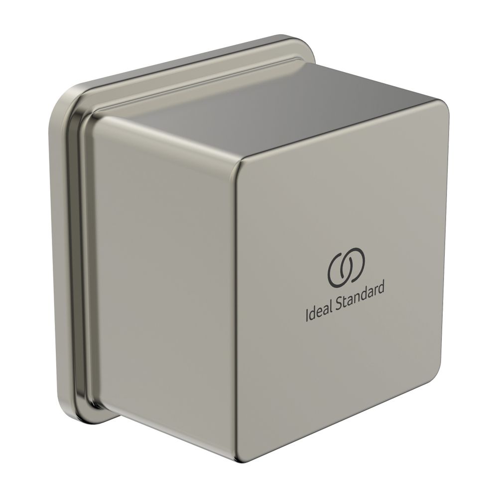 Coudé de raccordement Idealrain, angulaire, chromé, pour flexible de douche G1/2, finition Silver Storm