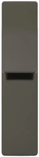 Robinetterie de douche murale Ideal Standard IS Conca, avec socle prolongé, sans garniture d'évacuation, porte-à-faux 150 mm, Magnetic Grey