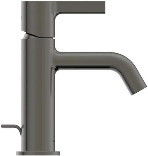 Robinetterie de lavabo JOY d'Ideal Standard, avec évacuation, sortie 110 mm, gris magnétique