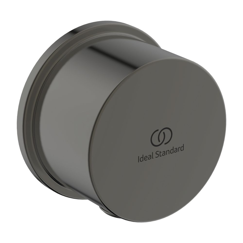Ideal Standard Coude de raccordement mural Idealrain pour flexible de douche G1/2 Magnetic Grey