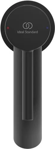 Ideal Standard Robinet de lavabo Ceraline 5 l/min sans évacuation Silk Black
