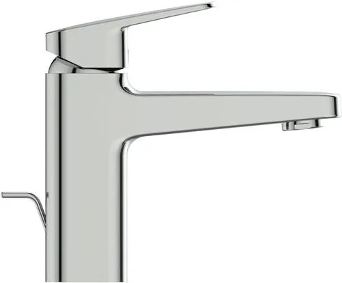 Ideal Standard IS Robinetterie de lavabo Ceraplan H90 avec évacuation. Saillie 124 mm Chrome