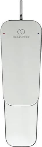 Robinetterie de lavabo Ideal Standard IS Ceraplan H60 avec garniture d'évacuation Ausld.99mm Easyfix+ Chromé