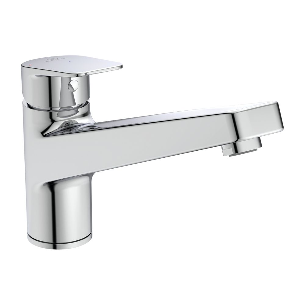 Robinetterie de cuisine Ideal Standard Ceraplan sortie 219 mm BlueStart chromé