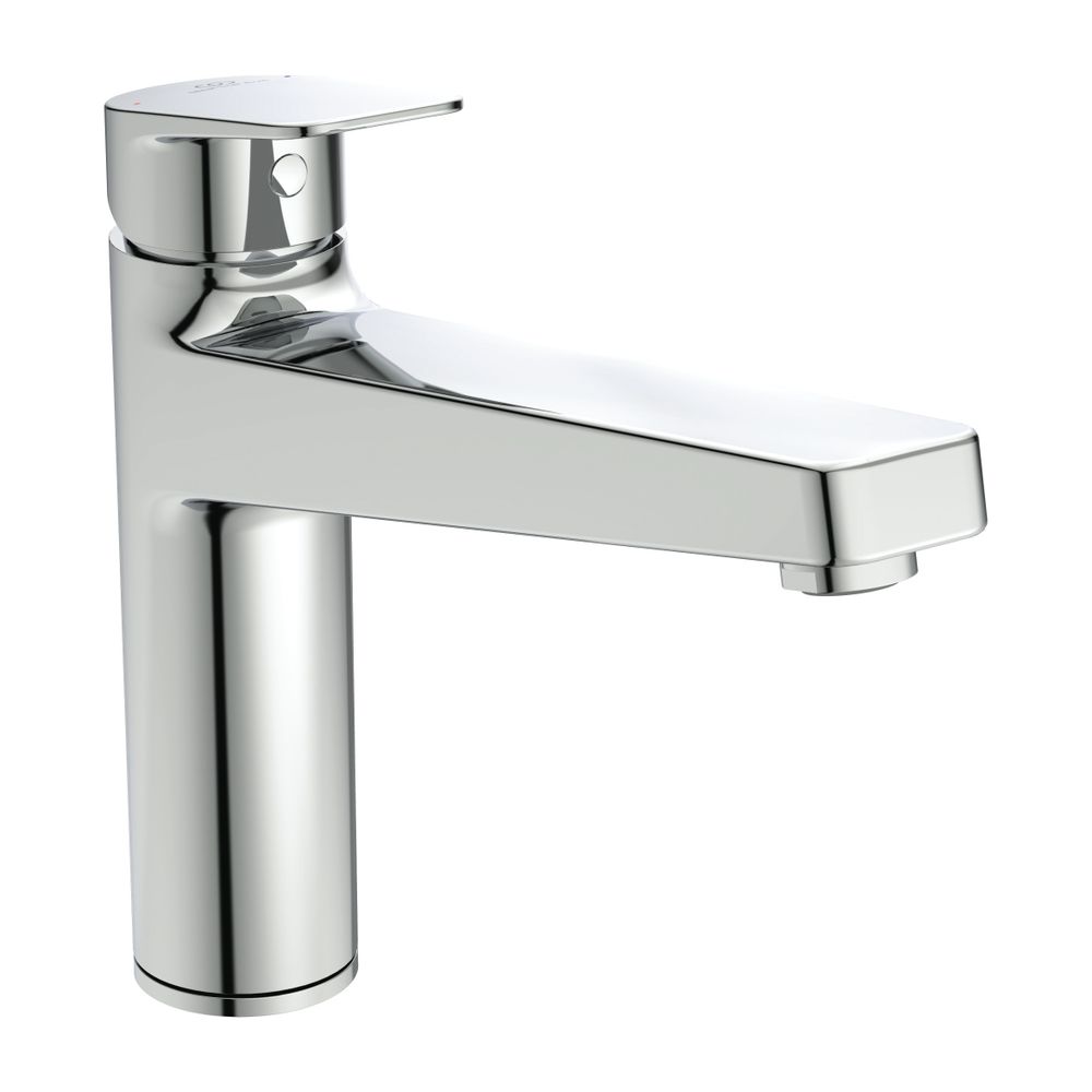 Robinetterie de cuisine Ideal Standard Ceraplan avec bec haut, sortie 210 mm, finition chromée
