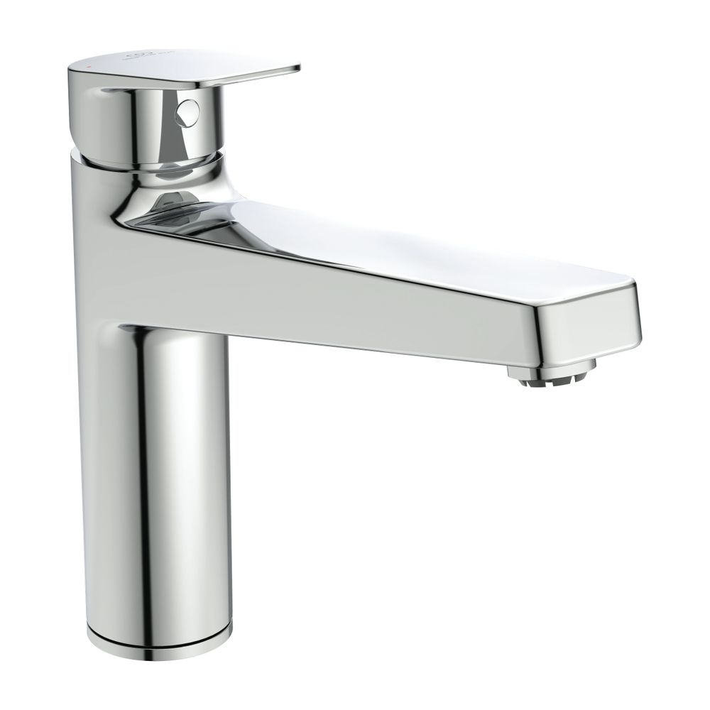 Robinetterie de cuisine Ideal Standard Ceraplan à bec haut (210 mm) en chrome, basse pression