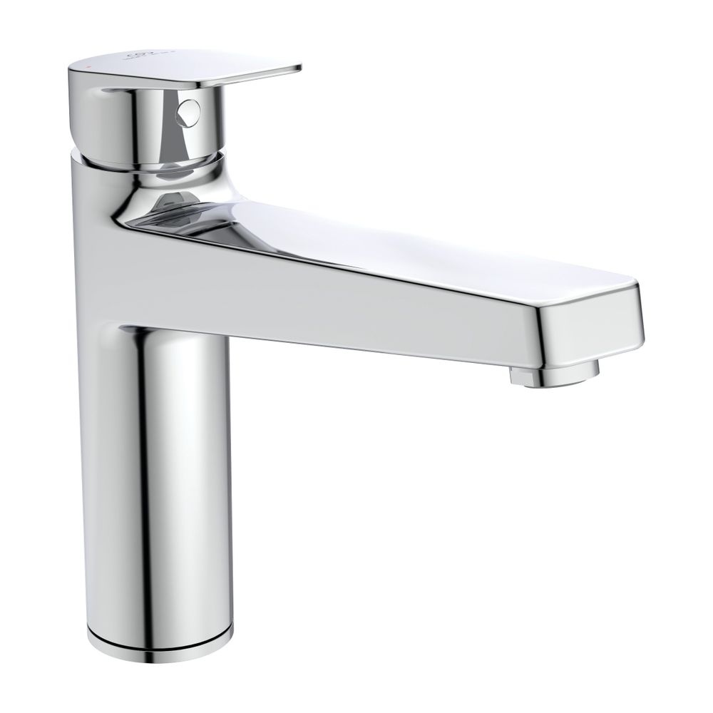 Robinet de cuisine Ideal Standard Ceraplan à bec haut, montage avant fenêtre, chromé, sortie 210 mm