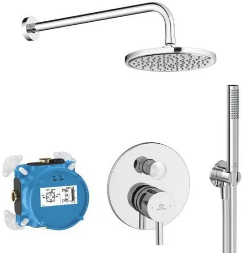Kit de robinetterie encastrée Ideal Standard Ceraline Chrom