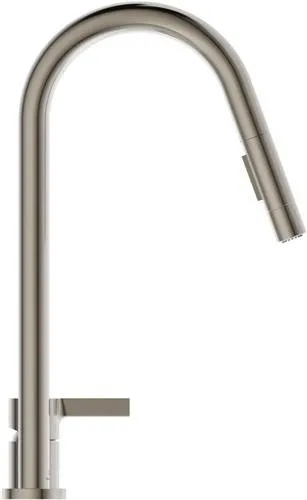 Robinet de cuisine 2 trous Gusto avec douchette 2 fonctions Silver Storm IDEAL STANDARD