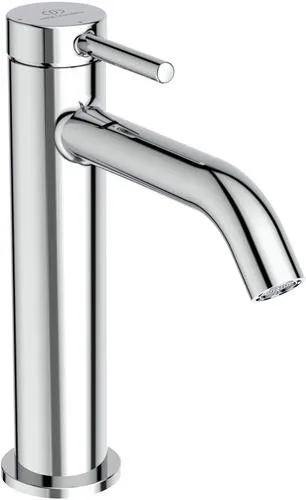 Robinetterie de lavabo IS WT Ceraline Nuovo sortie 135 mm sans garniture d'évacuation BlueStart Chrom IDEAL STANDARD