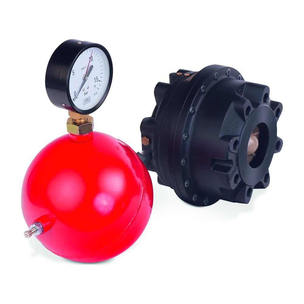 IMI TA Limiteur de surpression PM 512, avec ressort pneumatique, DN 100, PN 25, plage de réglage 0-16 bar, Kvs 150 m³/h, fonte
