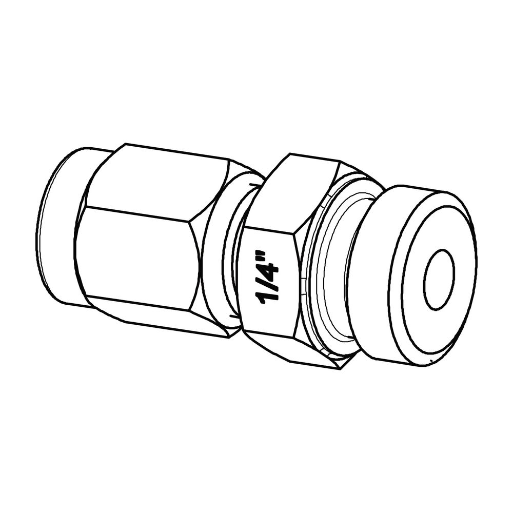 IMI TA Raccord pour conduite d'impulsion, 6 x R 1/4", DN 15-125, pour conduite d'impulsion 6 mm