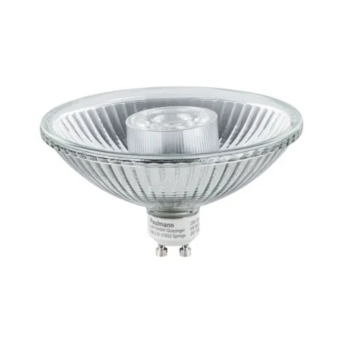 Paulmann Standard 230V LED Reflektor QPAR111 GU10 425lm 6,5W 2700K, dimmable, argent (28901)