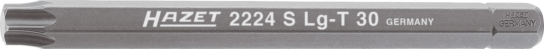 HAZET Bit six pans 8 (5/16 pouce) profil TORX® longue version