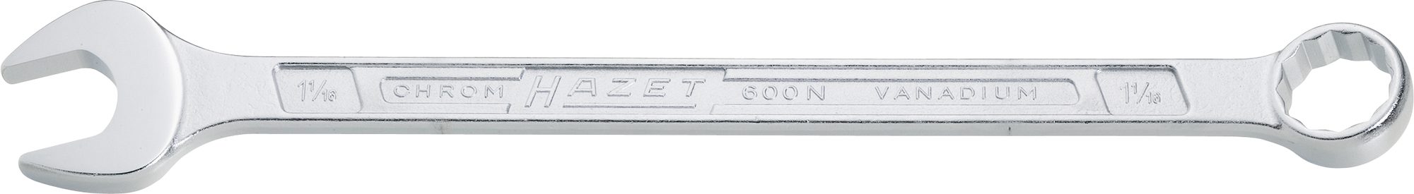 Clé à œil HAZET à double six pans extérieur (pouces)