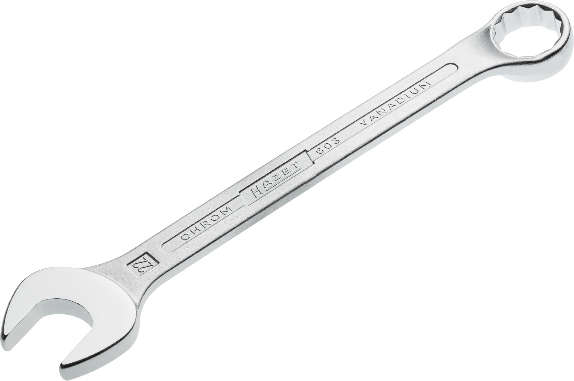 HAZET clé à œil et à fourche à double six pans extérieur