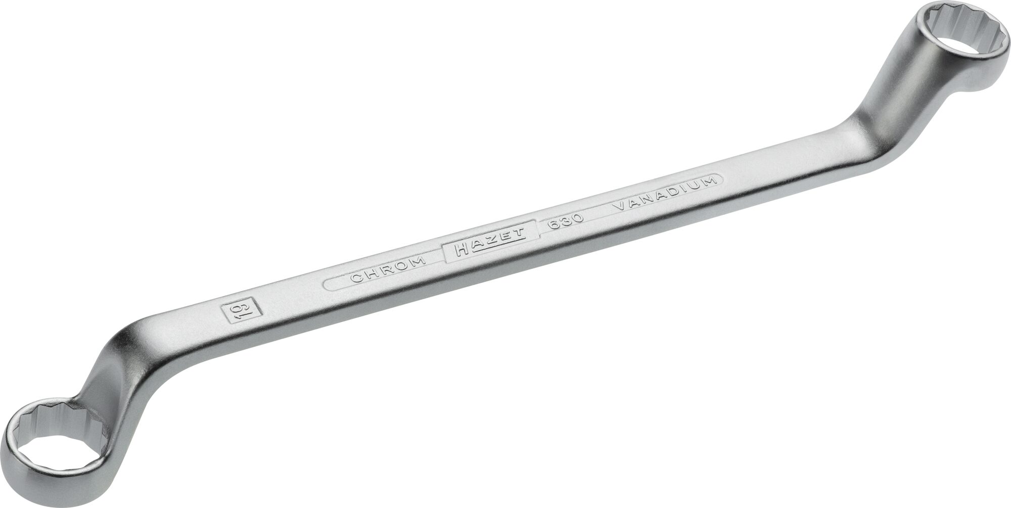 Clé à douille double anneau HAZET - Double six pans extérieur