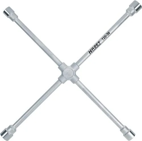 Hazet clé à fourche 720-30 24x27x30x32 mm (5/16/1,1/16/1,1/4") L750 mm x l750 mm
