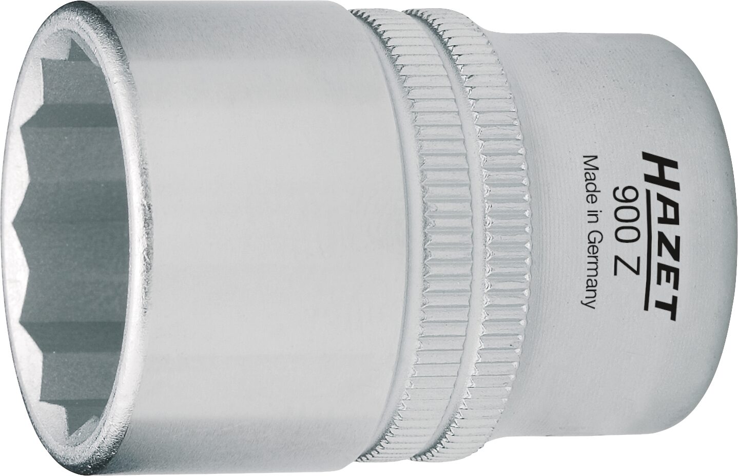 Insert pour clé à douille HAZET (1/2 pouce), profil de traction double hexagone extérieur