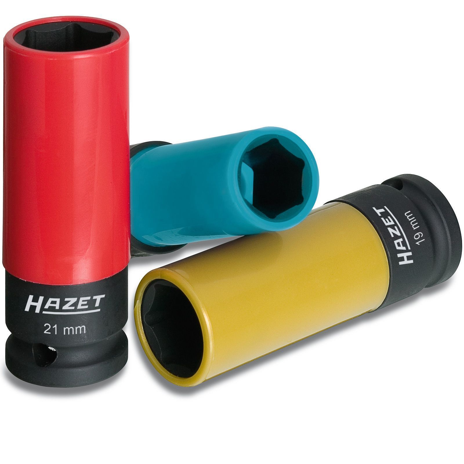 Jeu de douilles à choc pour visseuse à chocs HAZET (1/2 pouce), 3 pièces
