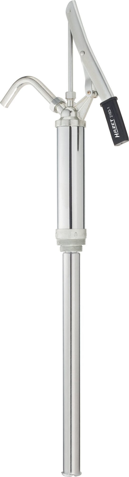 Pompe manuelle HAZET avec tube d'aspiration télescopique 16 l/min