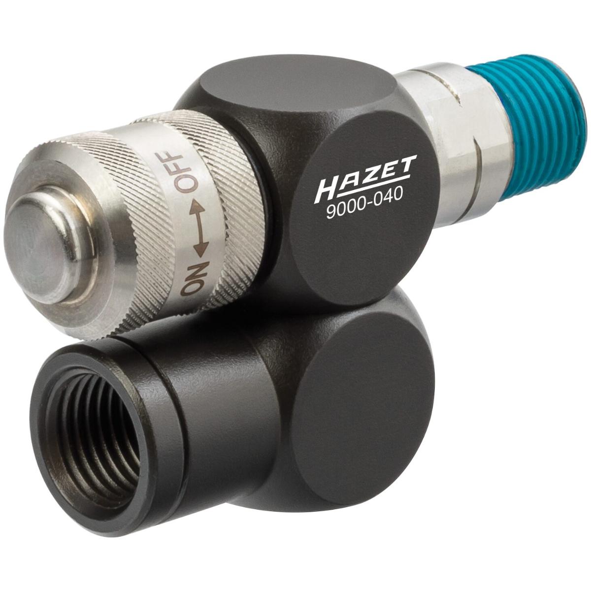 Raccord rotatif HAZET avec régulateur de débit d'air progressif