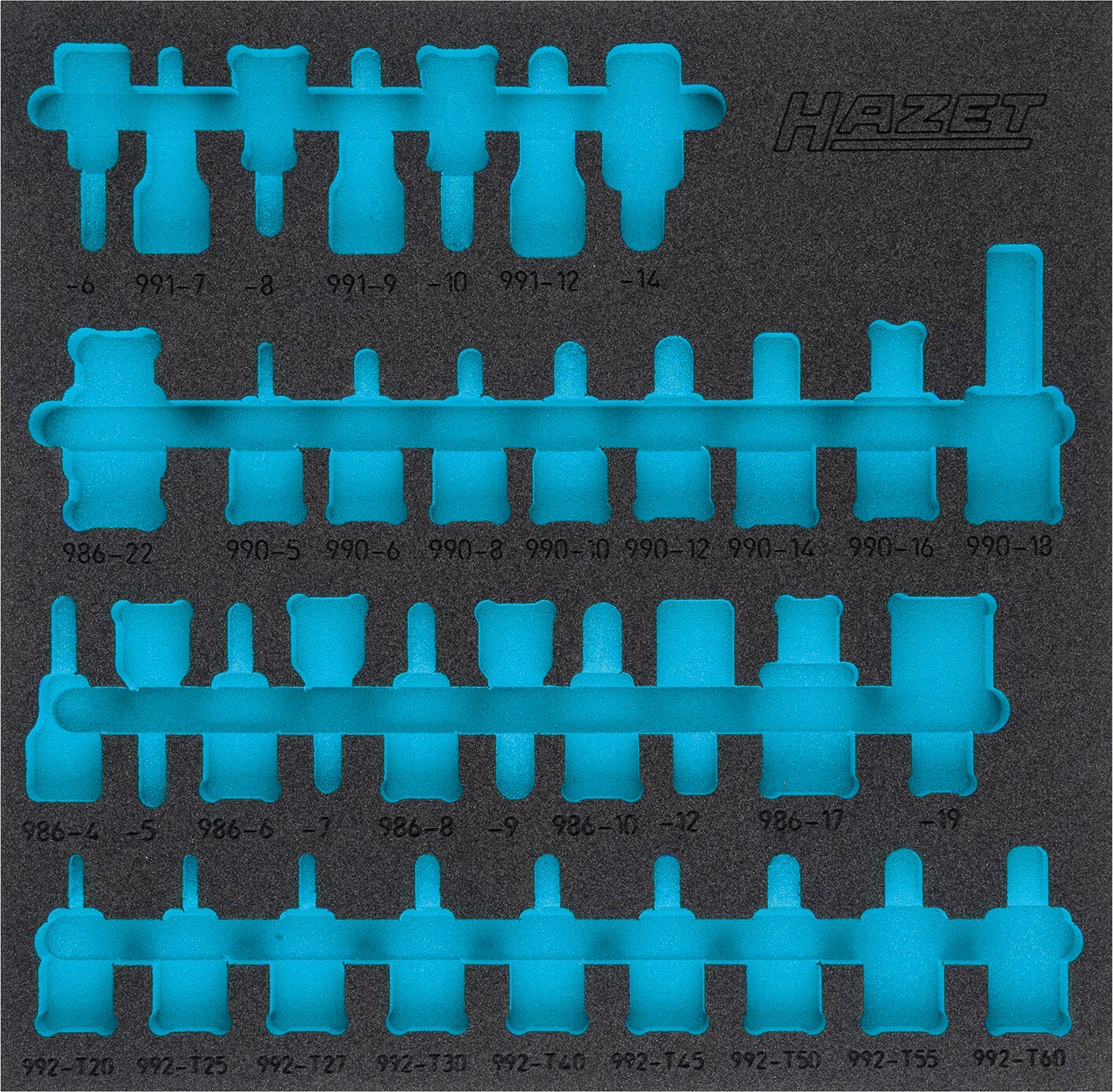 HAZET 2K mousse souple vide