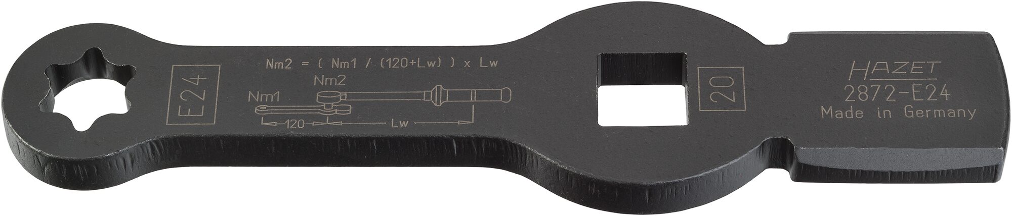 Clé à choc TORX® HAZET à 2 surfaces de frappe