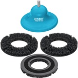 Meuleuse de moyeux de roue HAZET avec six pans extérieurs de 11 mm, en set de 4
