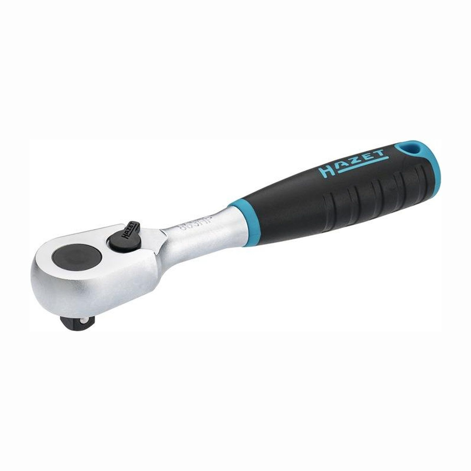 Clé à cliquet HAZET HiPer à denture fine, carré 6,3 mm (1/4 pouce)