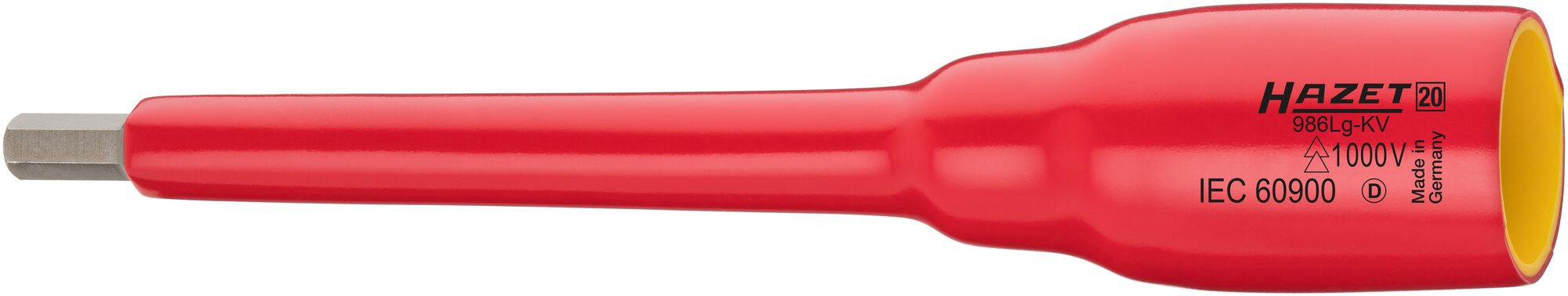 Jeu de douilles à cliquet HAZET pour vis à six pans creux