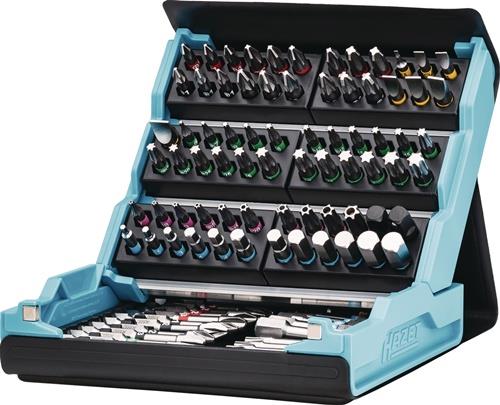 Jeu de bits HAZET SmartCase Hex 6,3 (1/4 pouce) 96 pièces