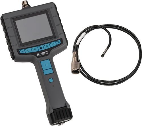 Kit d'endoscope HAZET HD avec caméras frontale et latérale, ⌀ 4,9 mm - 5 pièces