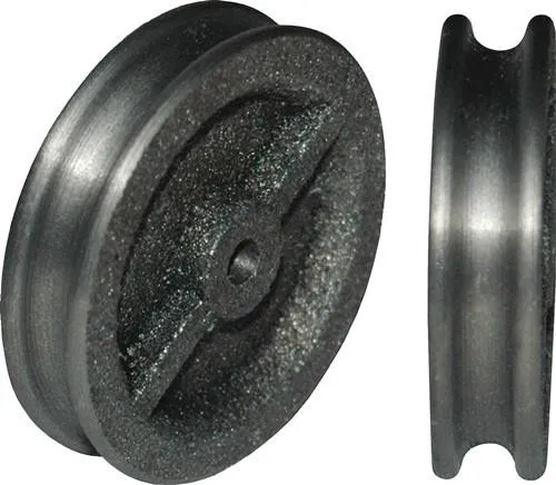 Rouleau type 'Vogel' HBS-BETZ 470 fonte grise Ø50 mm charge max.18 kg rainure 6 mm - 63160