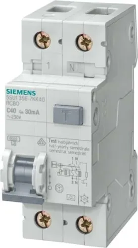 Siemens Disjoncteur différentiel FI/LS numérique 5SU1356-1KK20