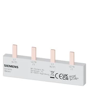 Barrette à bornes embrochable Siemens 5ST3636 (2x2 phases)