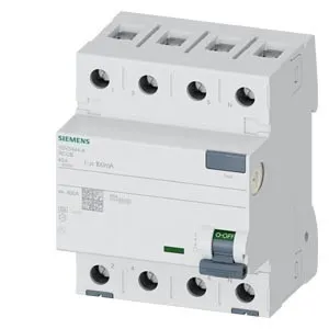Disjoncteur différentiel numérique Siemens 5SV3444-6