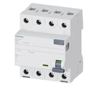 Siemens Disjoncteur différentiel industriel FI 5SV4346-0
