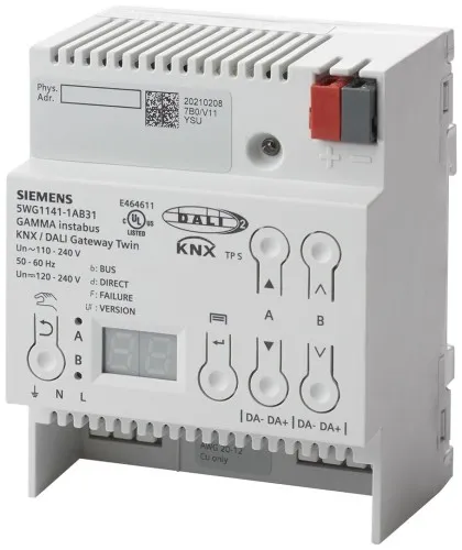 Passerelle KNX/DALI Siemens 5WG1141-1AB31