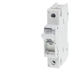 Sectionneur fusible Siemens Minized pour cartouche de fusible Neozed 2-1A D01