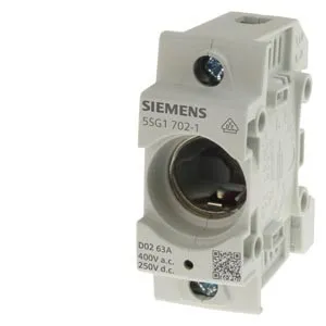 Siemens Socle de fusible 5SG13021 15 pièces