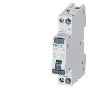 Disjoncteur différentiel compact Siemens 5SV1316-6KK06