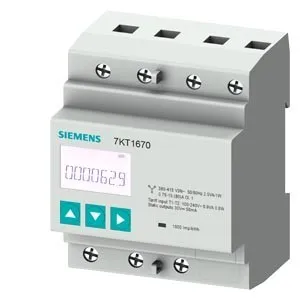 Compteur d'énergie numérique industriel Siemens 7KT1665 (SENTRON 7KT PAC1600)
