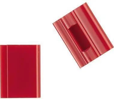Elba Farbreiter vertic 1 100420886 20x16mm PVC rouge 25 pièces/paquet