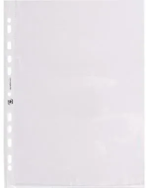 Poche transparente Oxford Prospekthülle 10046099 DIN A4 PP 100 pièces/boîte — lot de 100 pièces