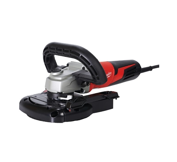 Meuleuse d'angle Milwaukee AGV15-125XCDEG-SET avec capot d'aspiration