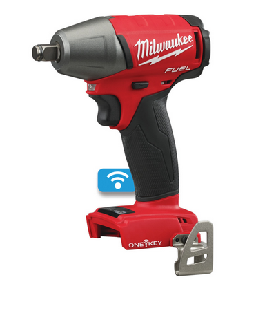 Milwaukee M18ONEIWF12-0 OneKey Clé à choc sans fil 1/2" avec bague de verrouillage
