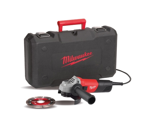 Meuleuse d'angle Milwaukee AG800-115ED-SET IN2 avec coffret
